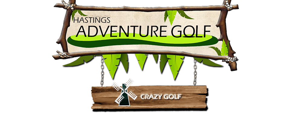 hasting adventure golf banner