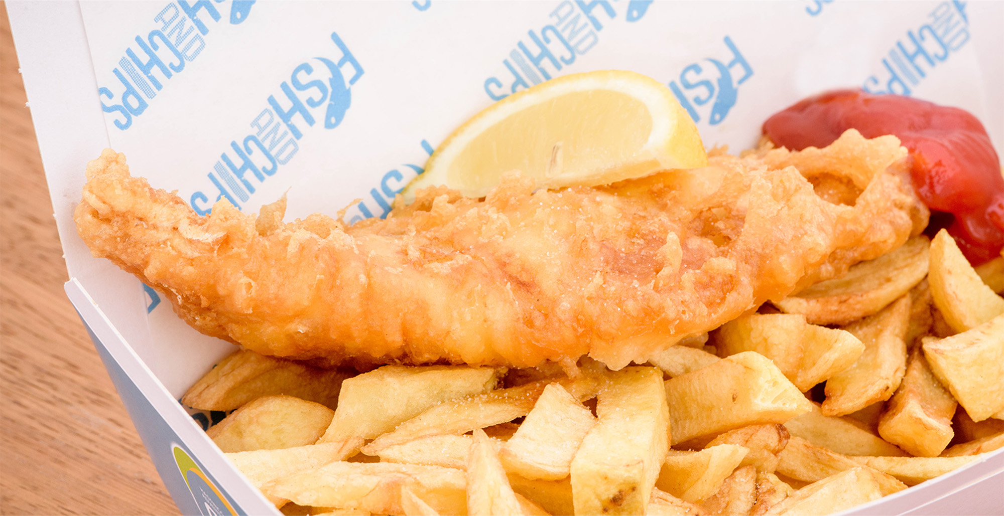 fresh fish and chips at hastings adventure golf