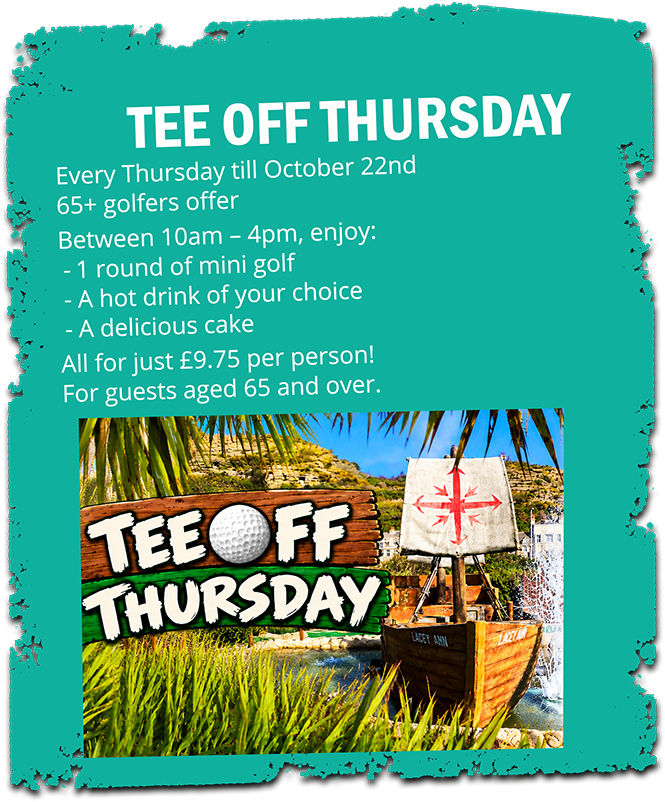 winter warmer offer at hastings adventure golf