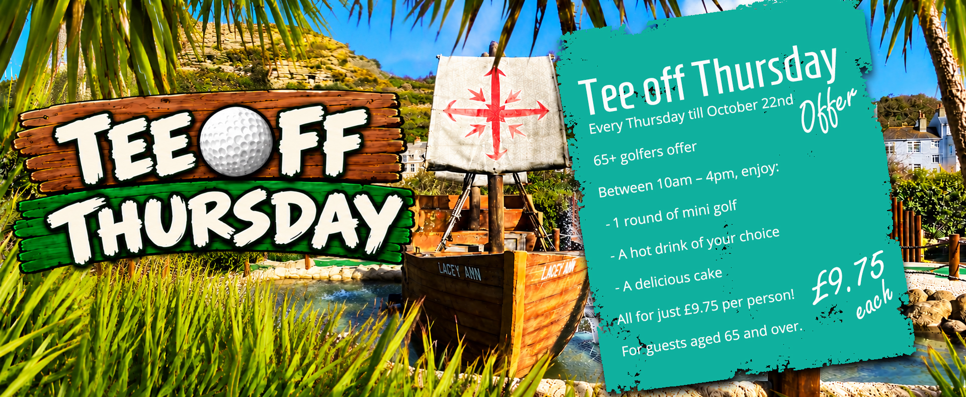 tee off on thursday offer available at hastings adventure golf