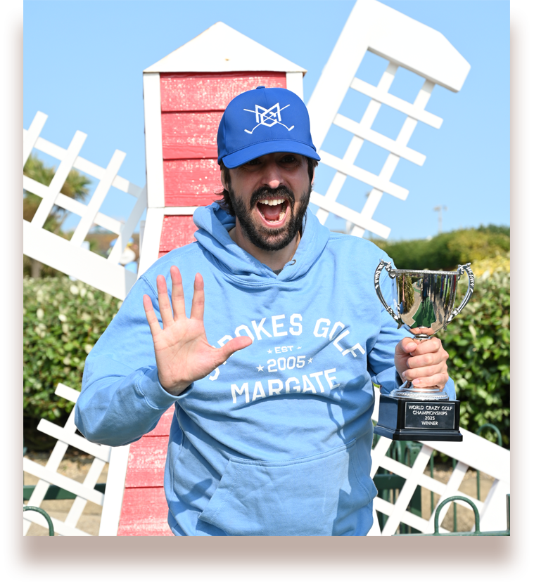 marc chapman world crazy golf champion